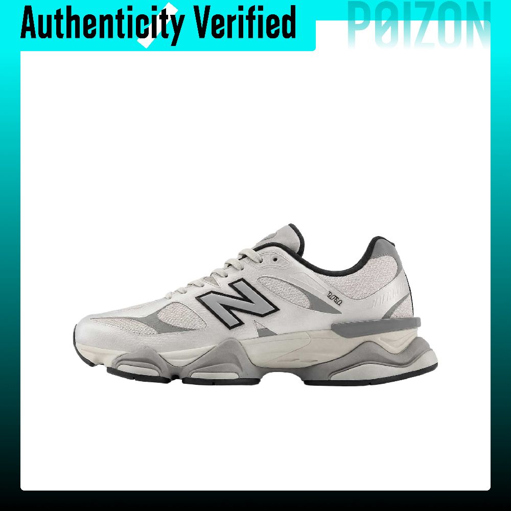 New Balance Shoes 9060 - ニューバランス NB 9060 カジュアルシューズ、男女兼用、ローカット、メタリックシルバー、グレーがかった色合い、U90601T9