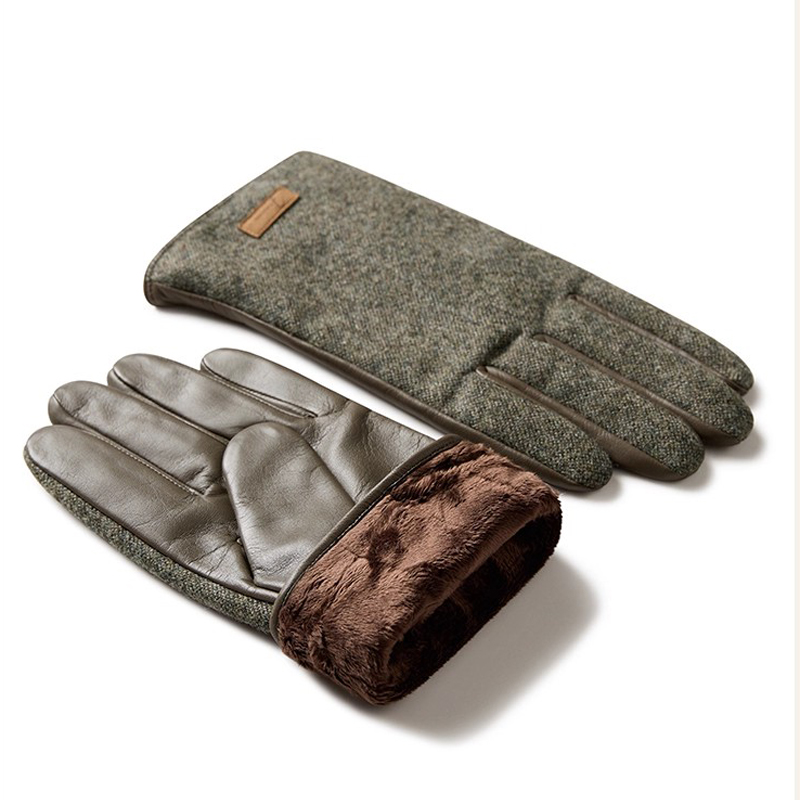 メンズ タッチスクリーン対応 冬用手袋 ロシア製 防風 保温 - Wool Glove Lined のレビューと価格