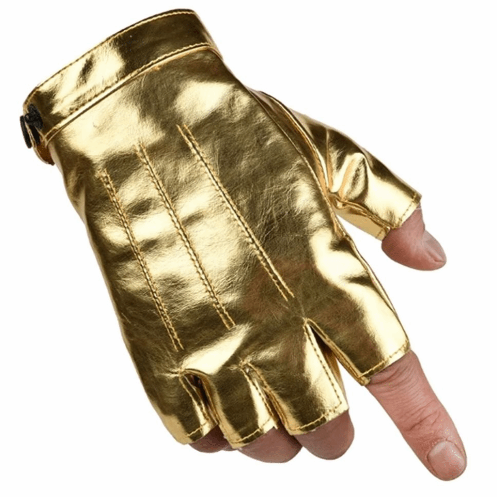 ファッションパンク PU ドライビンググローブ ボタンデザイ - Leather Driving Glove のレビューと価格
