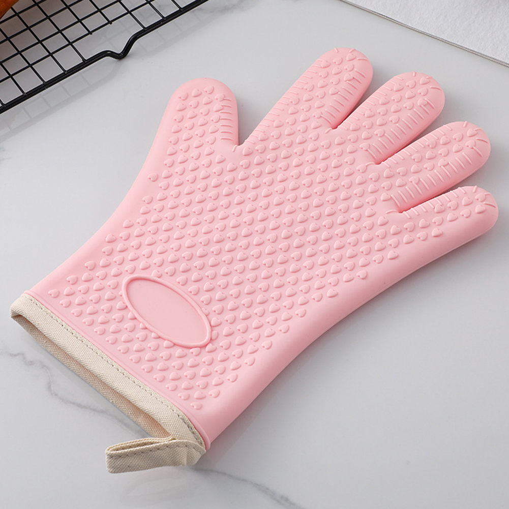 断熱加工を施した、熱に強い厚手のシリコン製手袋。防水性があり - Heat Resistant Glove のレビューと価格