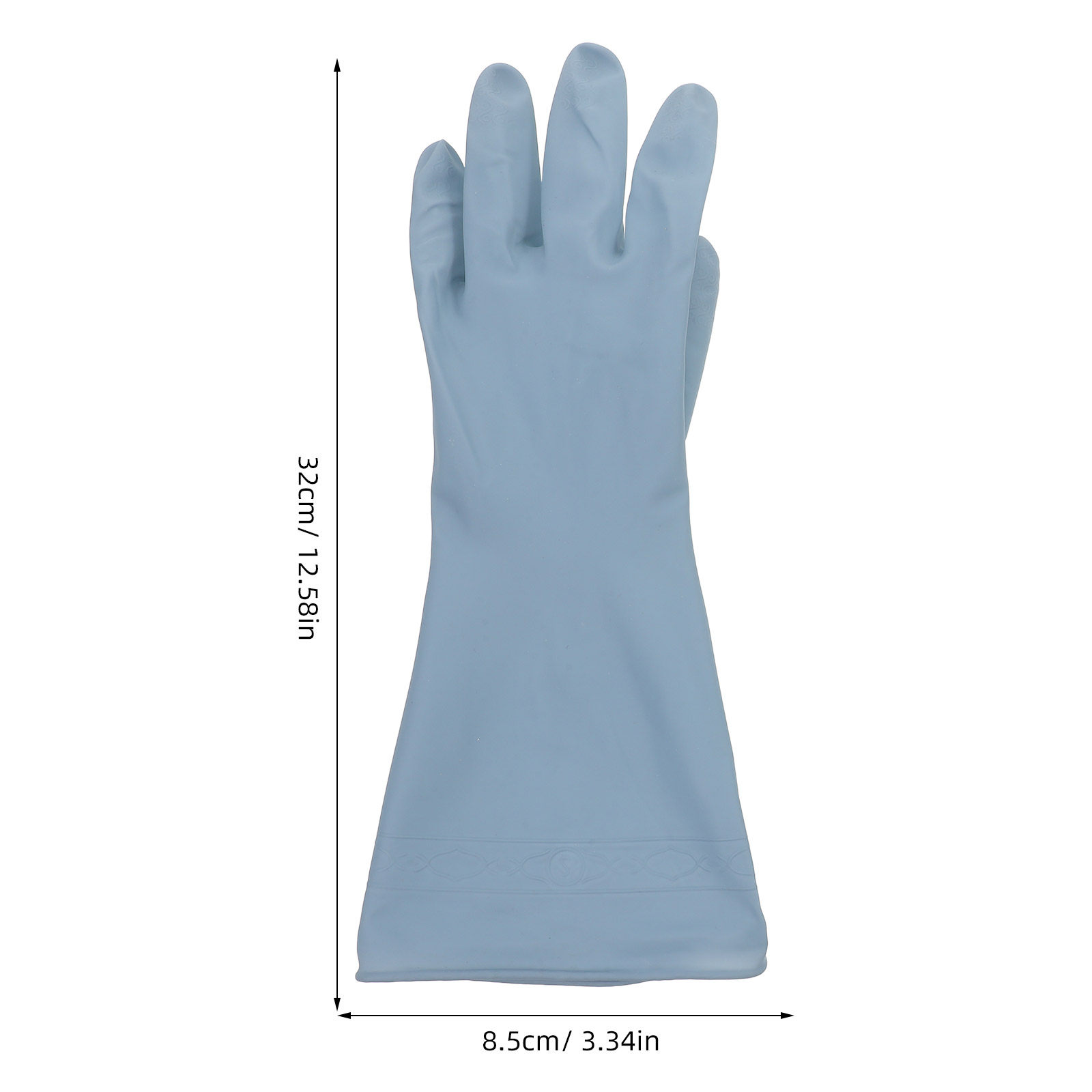 3組入り、防水ゴム製、長めの袖口付き、再利用可能なキッチン用 - Dish Glove Rubber のレビューと価格